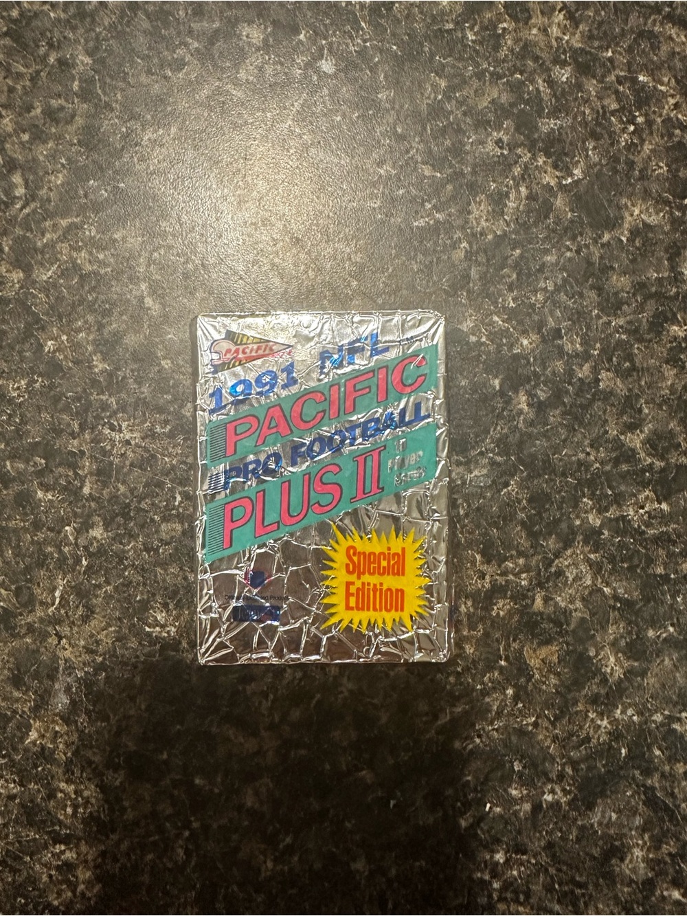 Pacific Plus II Special Edition Football Card Pack - Silver Foil Unopened Pack